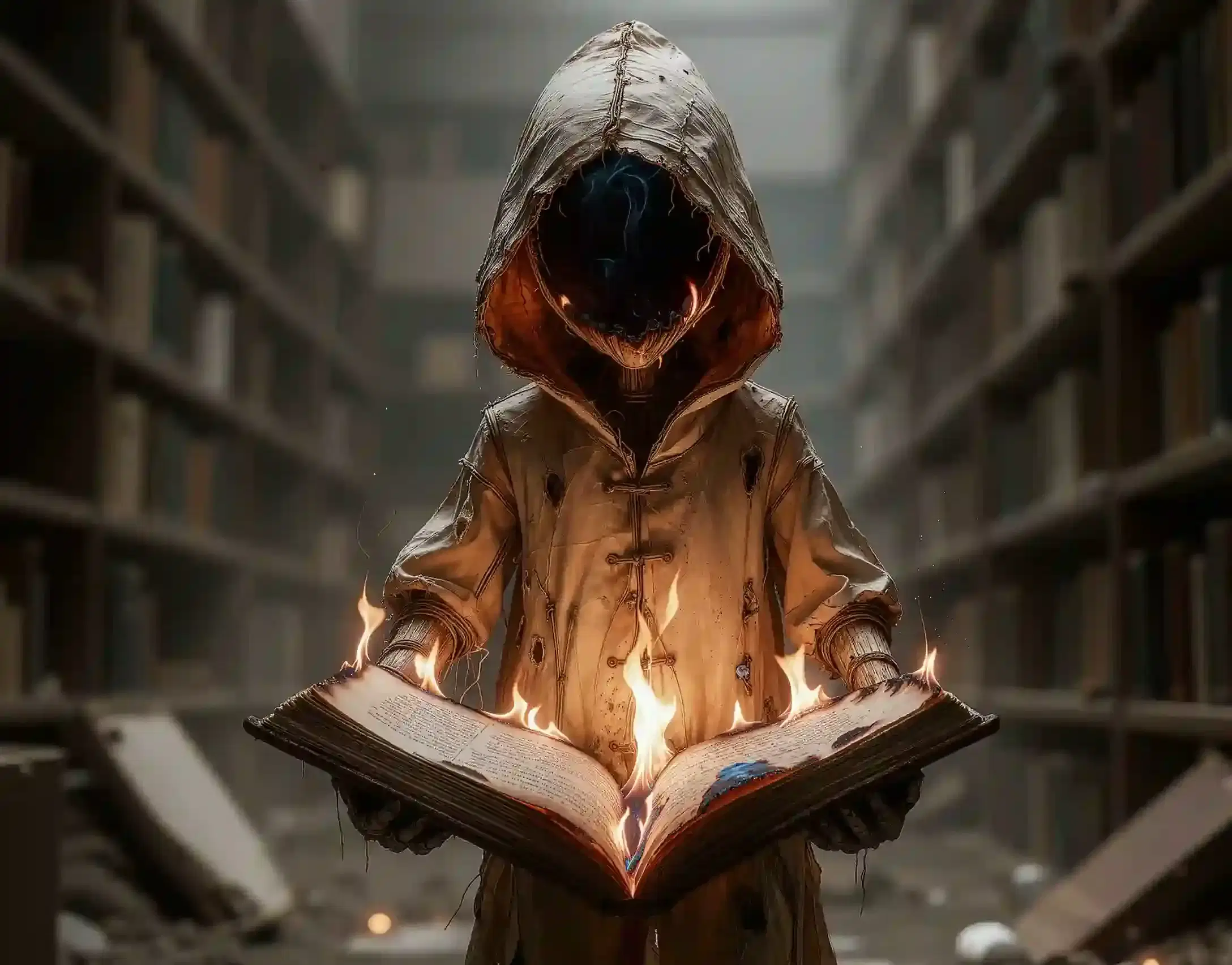 The Burning Page